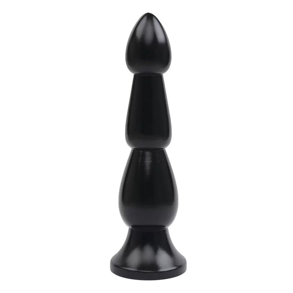 9 Inch Ribbed Butt Plug