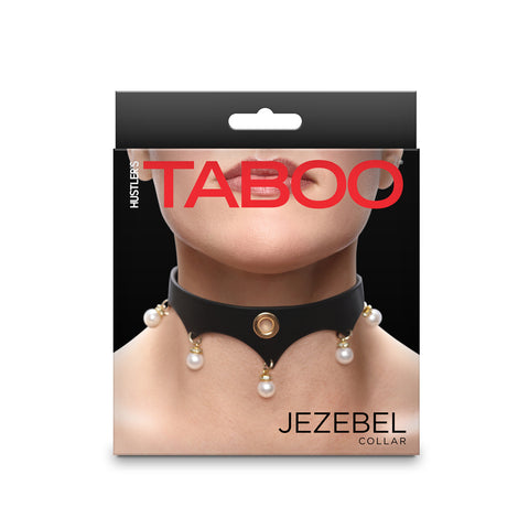 Hustler's Taboo Jezebel Collar Black