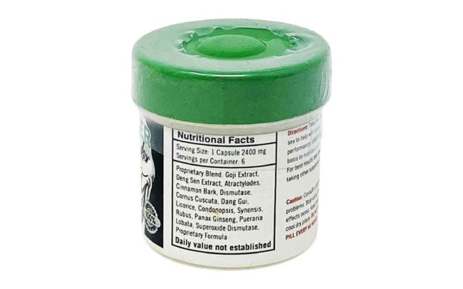 Joker Male Enhancement Energy Supplement 6 Pill Bottle