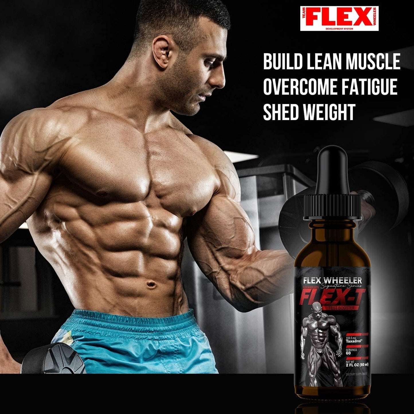 Flex Wheeler Signature Series Flex-T Men Liquid Testosterone Booster