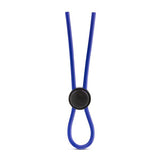 Stay Hard Silicone Loop Cock Ring Blue