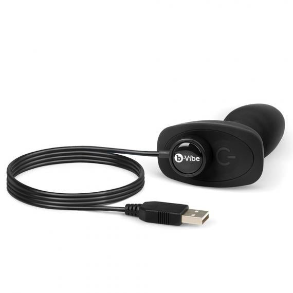 B-Vibe Rimming Petite Black Butt Plug