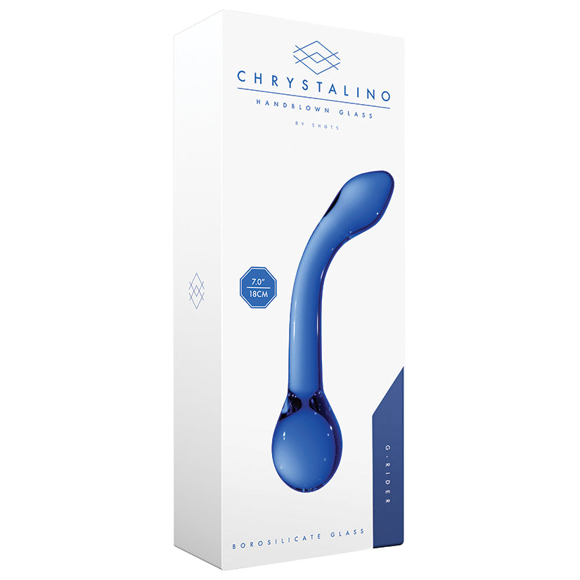 Chrystalino G-Rider-Blue 7.25 Inch