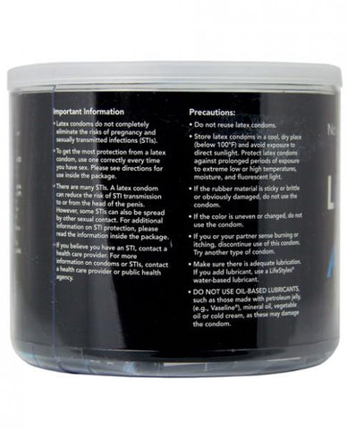 Lifestyles Singles Assorted Latex Condoms 40 Count Display