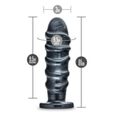 Jet Annihilator Metallic Black Pro Size Butt Plug
