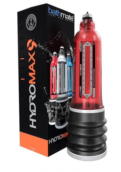 Bathmate Hydromax 9 Red Penis Pump 7 inches to 9 inches