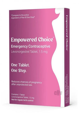 Versa Empowered Choice Emergency Contraception Single Levonorgestrel 1.5 Mg Tablet