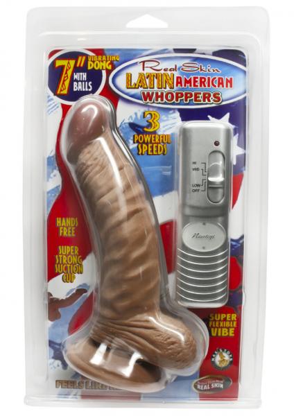 Latin American Whoppers 7 Inch Vibrating Dong