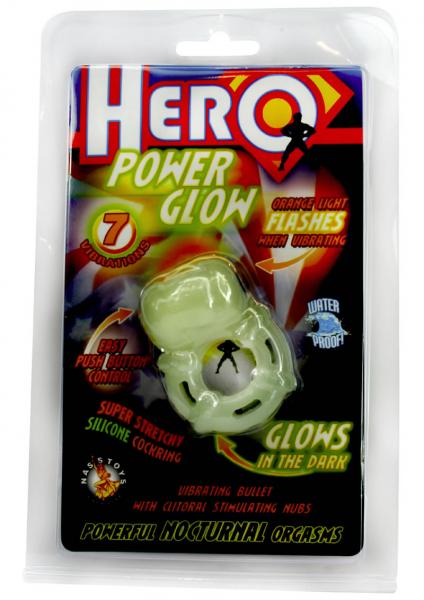 Hero Power Glow In The Dark Cockring
