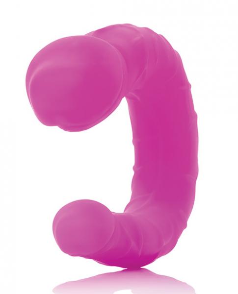 Silicone Double Dong AC/DC Dong Pink