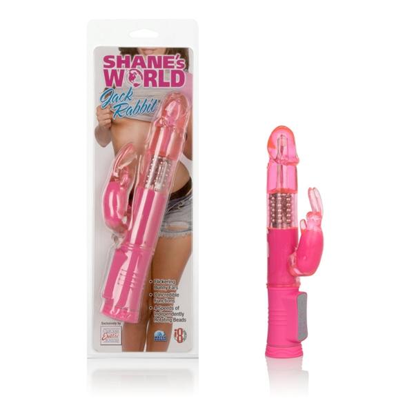 Shanes World Jack Rabbit Pink Vibrator