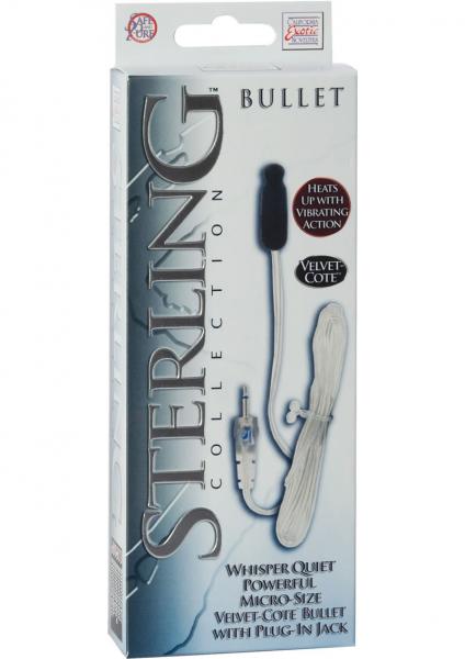Sterling Collection Micro Size Velvet Cote Bullet With Plug In Jack (attachment only)