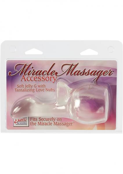 Miracle Massager Accessory G-Spot Nubs Clear