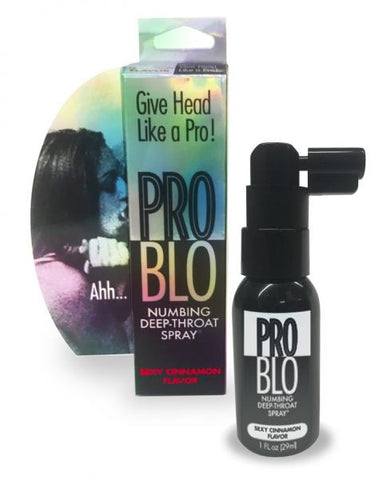 Problo Numbing Throat Spray Cinnamon 1oz