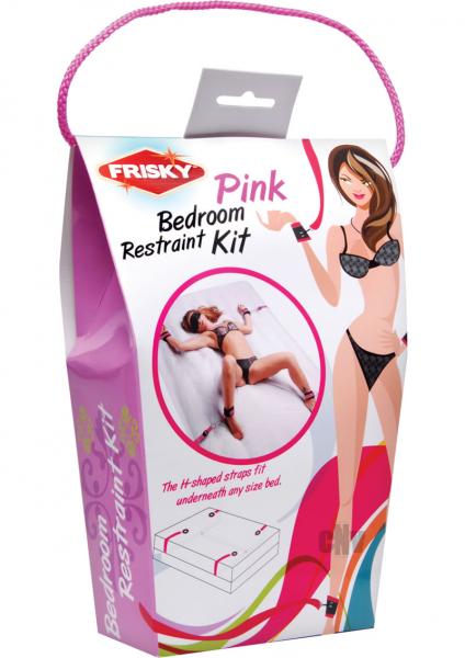 Frisky Pink Bedroom Restraint Kit