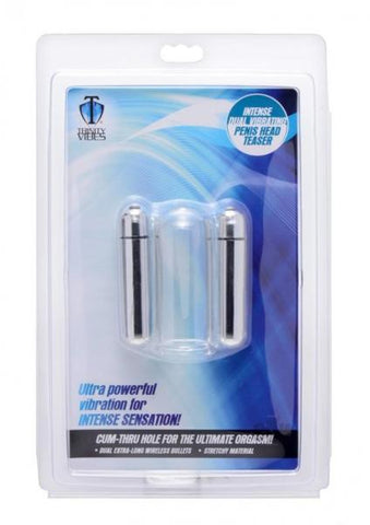 Dual Vibrating Penis Head Teaser
