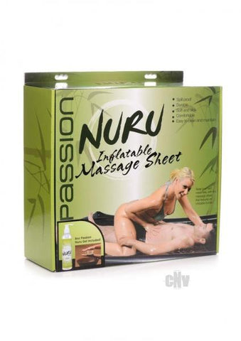 Nuru Inflatable Massage Sheet And Gel Kit