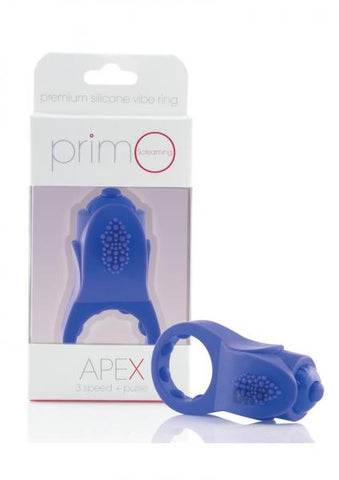PrimO Apex Blue Vibrating Cock Ring