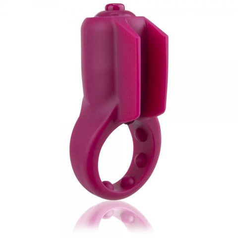 Primo Minx Merlot Purple Vibrating Ring with Fins