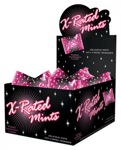 Amusemints X-Rated Mints Display Of 100