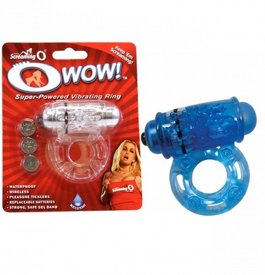 O Wow Clear Vibrating Ring