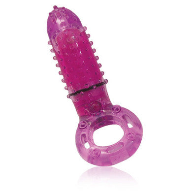 Screaming O O Yeah Blue Vibrating Cock Ring