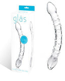 Glas Double Trouble Glass Dildo Clear