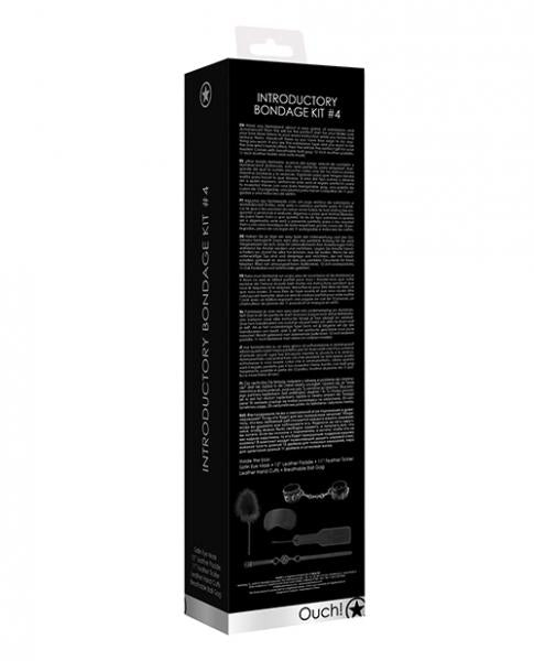 Ouch Introductory Bondage Kit -4 Black