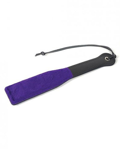 Spartacus 12 Inch Faux Fur Paddle - Purple