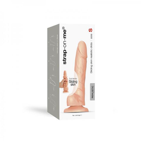 Strap-on-me S Sliding Skin Realistic Dildo Vanilla