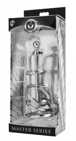 Gates Of Hell With Urethral Plug Sound Cage Steel