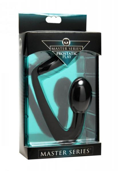 Explorer Cock Ring Prostate Plug Black