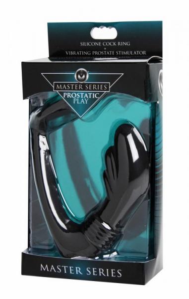 Nova Prostate Massager and Cock Ring Black