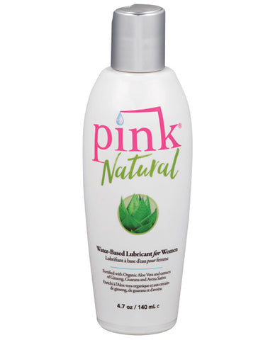 Pink Natural Water Based Lubricant for Women - 4.7 oz