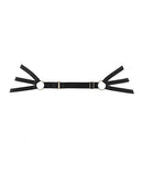Adore Femme Fatale Waist Harness W/detachable Garters Black O/s