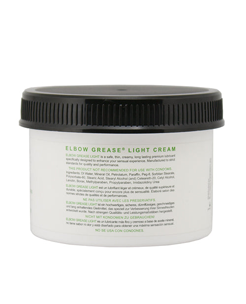 Elbow Grease Light Cream Jar - 9 Oz