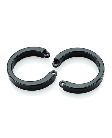 Cock Cage U-Ring 2 Pack - Black