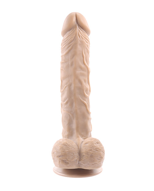 Gender X Flexskin Poseable True Feel 10 Inch Dildo - Light
