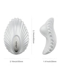 Pearl App-Controlled Magnetic Panty Vibrator - White