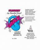 Smack Warming Massage Oil - 2 Oz Tropical