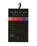 Nu Sensuelle Double Action Cockring 2x7 Function - Clear