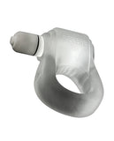 Oxballs Glowdick Cockring W/led - Clear Ice