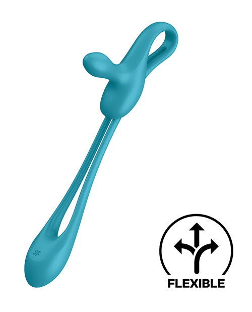 Satisfyer Plug & Play Couples Multi Vibrator - Blue/Green