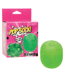 Pop Sock Textured Masturbator - Green