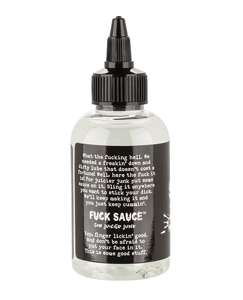 Fuck Sauce Water Based Lubricant - 4 Oz