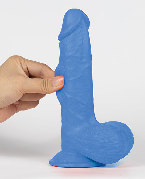 Get Lucky Mr. Navy 7.5 Inch Dual Layer Dong
