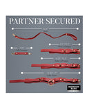 Bedroom Bliss Lover's Restraint Set - Red