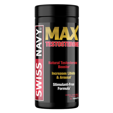 MAX Testosterone-60 Count Bottle