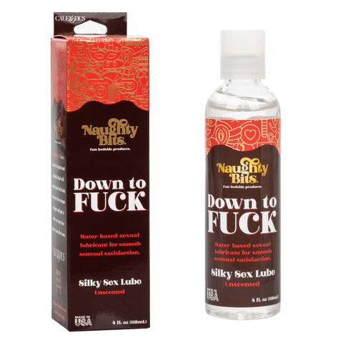 Naughty Bits Down to Fuck Silky Sex Lube - Boxed