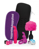 Happy Rabbit Couples Pleasure Kit 7pc Black